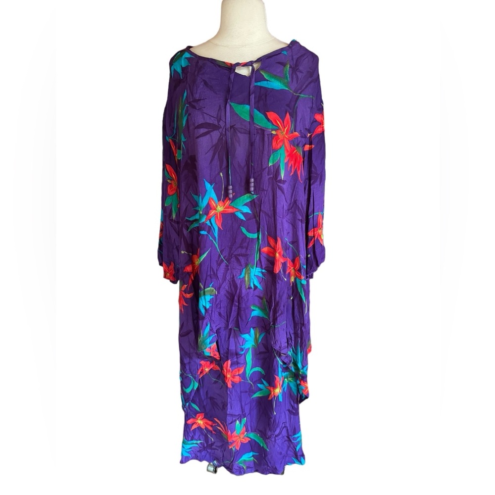 Vintage Anthony Mark Hankins 2‎ Piece Hawaiian Skirt Set